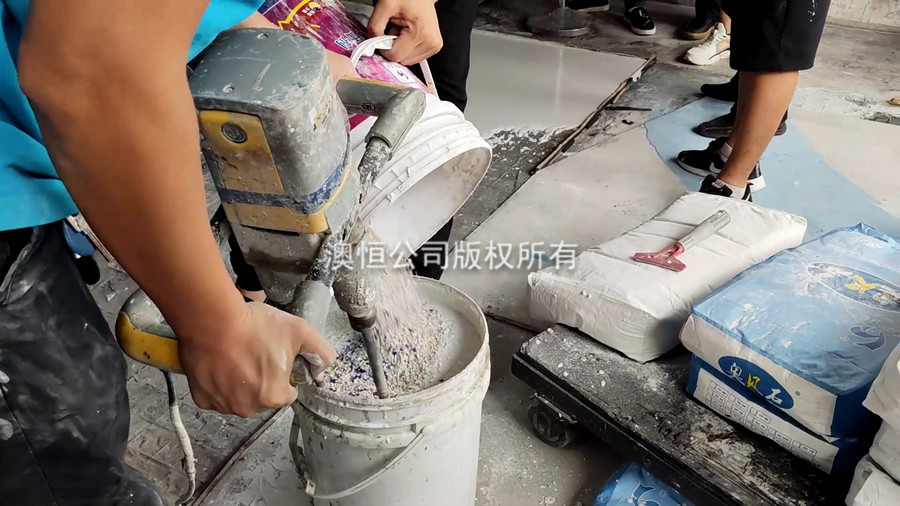 納米水磨石施工 納米水磨石施工