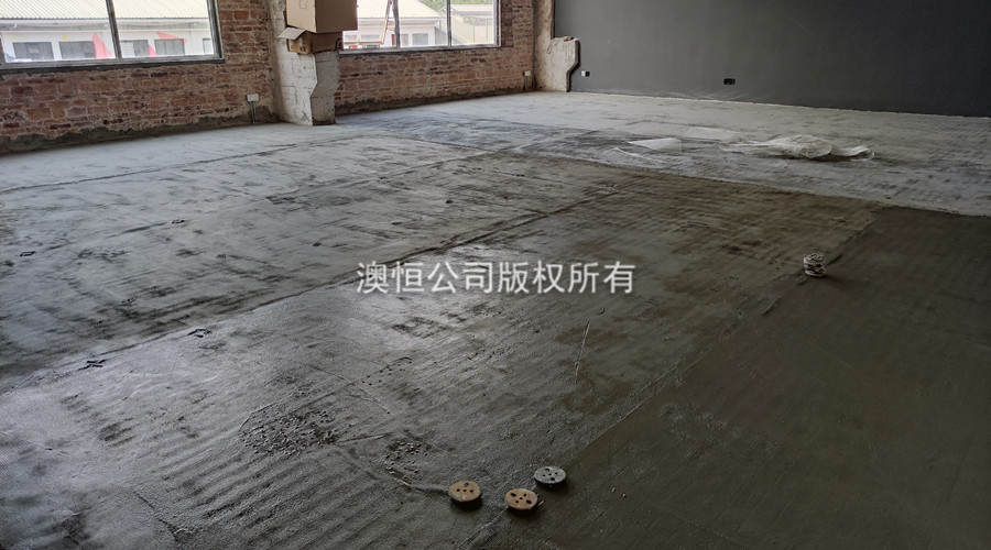 基礎(chǔ)地面處理完成 基礎(chǔ)地面處理完成