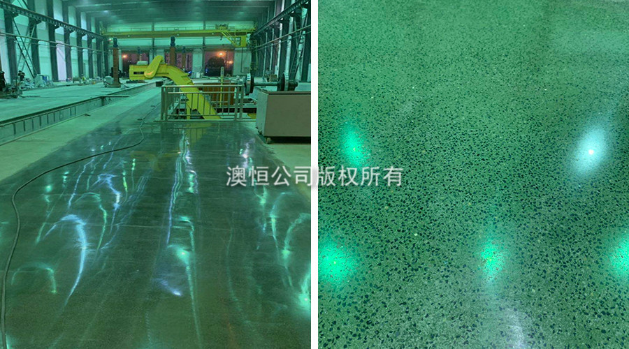 舊地面改造翻新成工業(yè)無機磨石 舊地面改造翻新成工業(yè)無機磨石