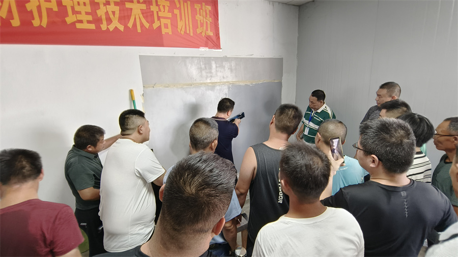 微水泥實(shí)操現(xiàn)場(chǎng) 微水泥實(shí)操現(xiàn)場(chǎng)